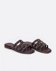 02HONEY - SANDALIAS PLANAS www.simeonshoes.com