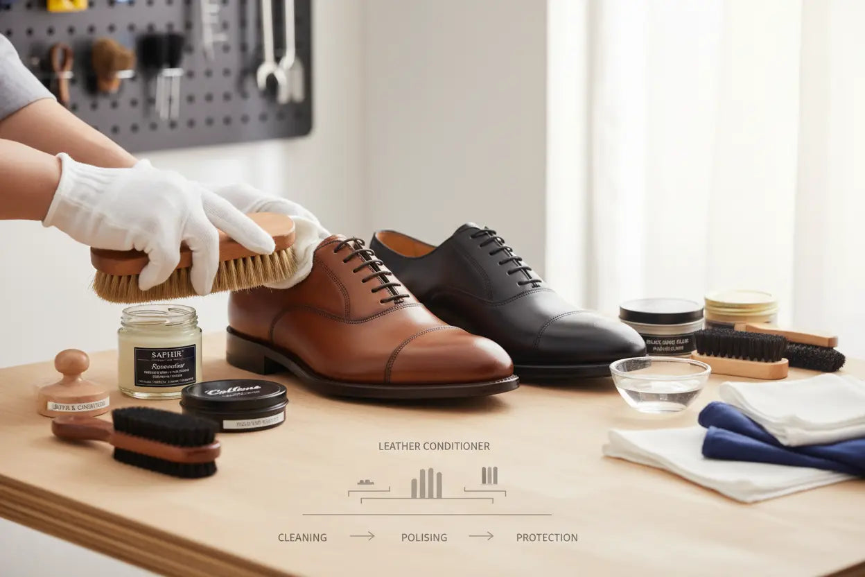 Mantenimiento zapatos de cuero: Guía completa para cuidarlos bien