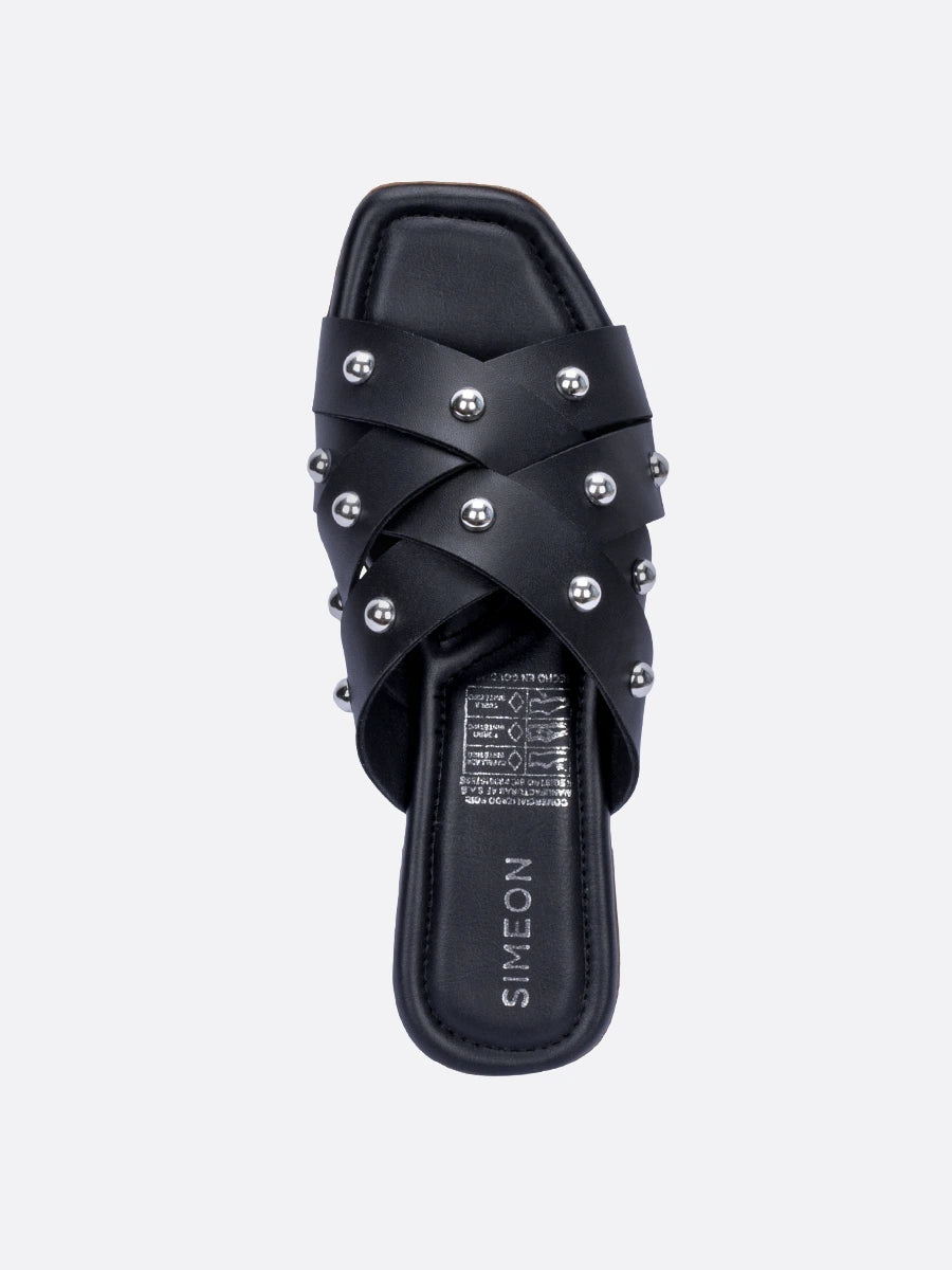 02ELISIE- SANDALIAS PLANAS www.simeonshoes.com