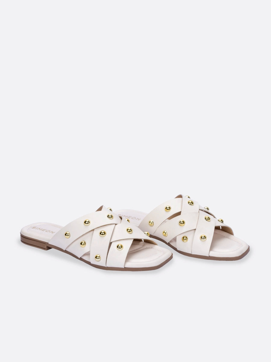 02ELISIE- SANDALIAS PLANAS www.simeonshoes.com