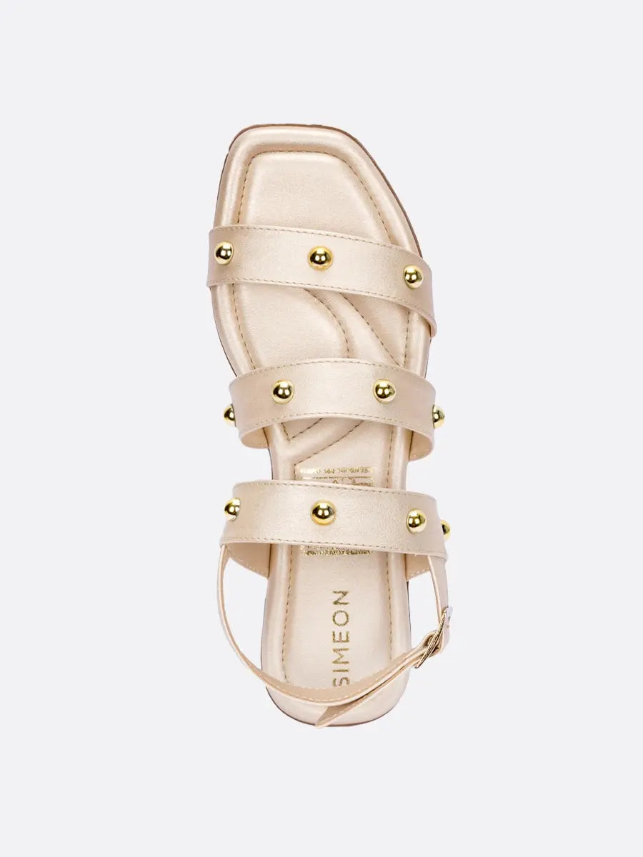 02HATTI - SANDALIAS PLANAS www.simeonshoes.com