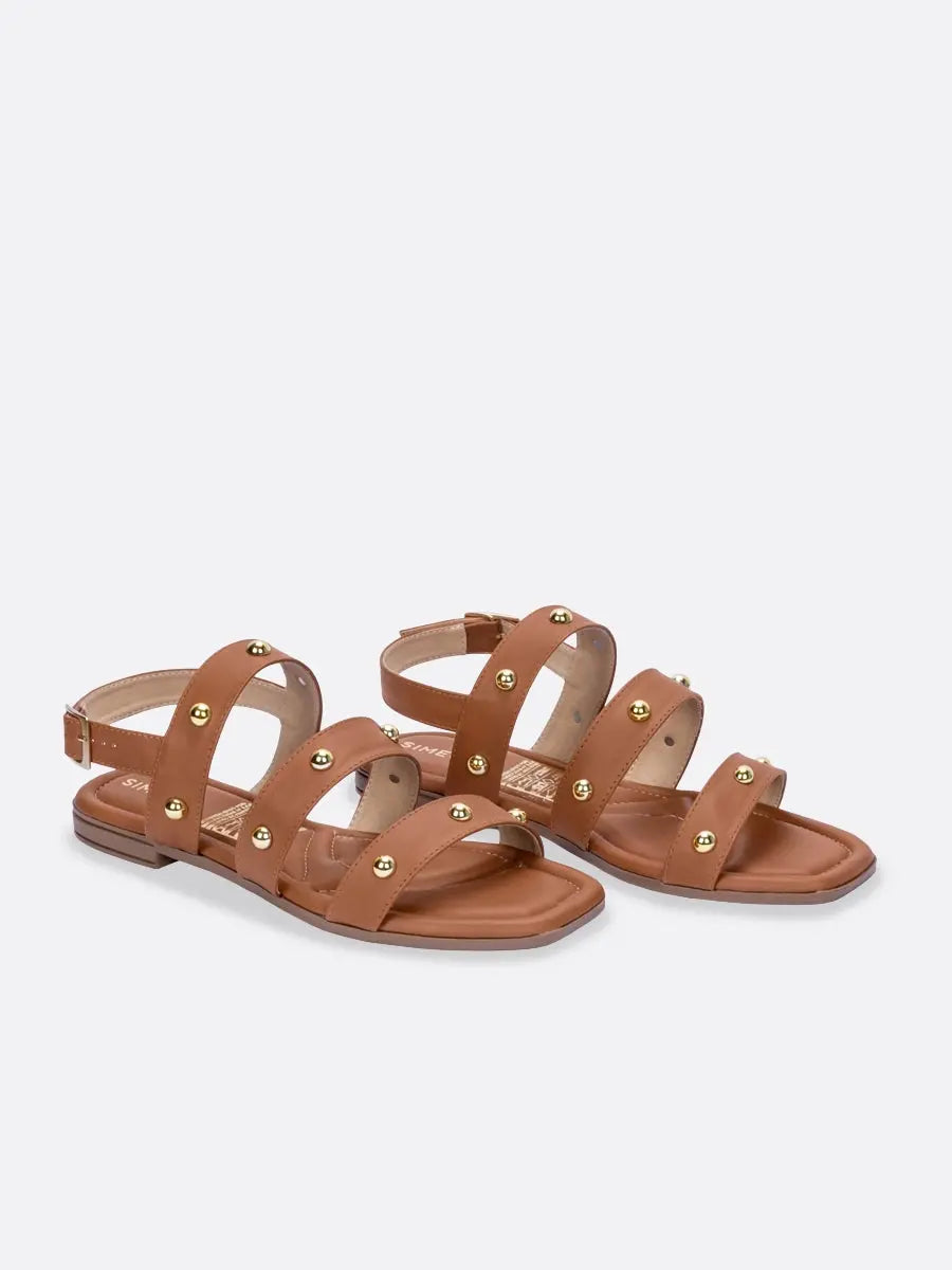 02HATTI - SANDALIAS PLANAS www.simeonshoes.com