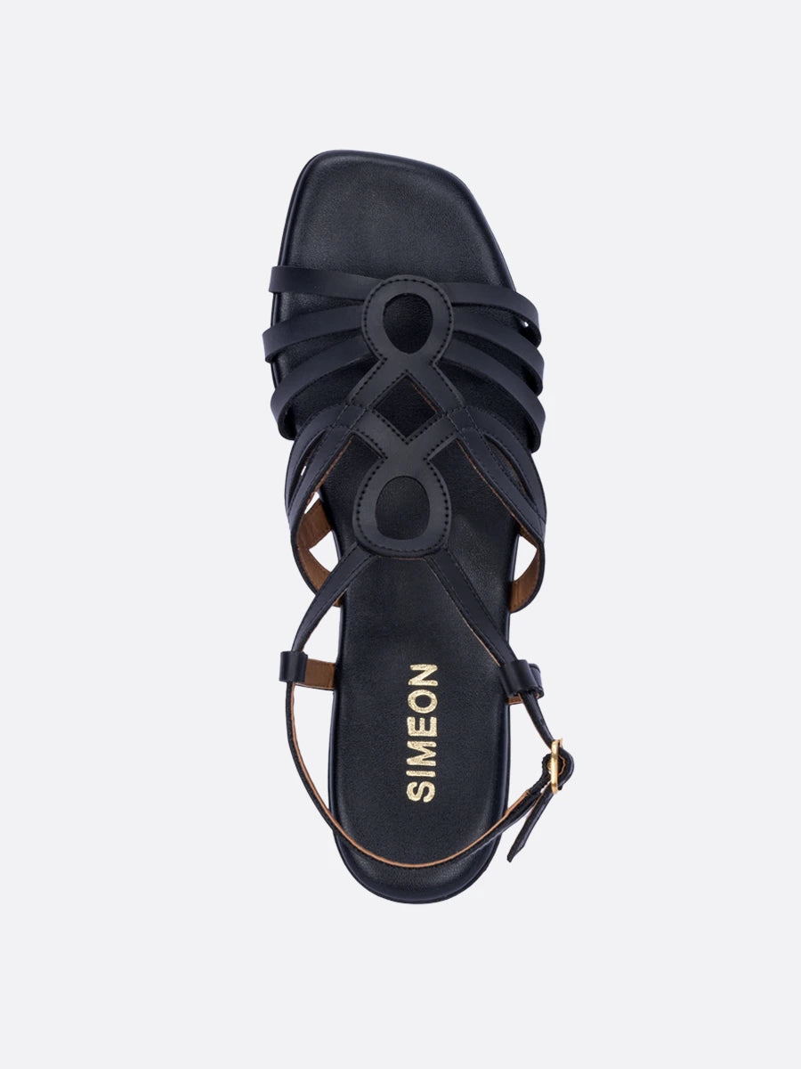 02NAHARA - SANDALIAS PLANAS www.simeonshoes.com