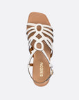 02NAHARA - SANDALIAS PLANAS www.simeonshoes.com