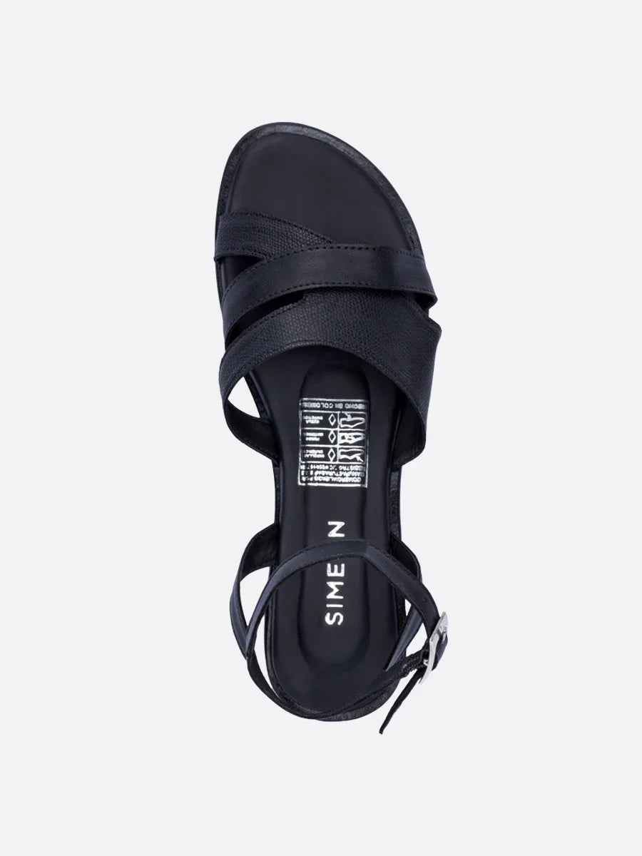 02NORNA - SANDALIAS PLANAS www.simeonshoes.com