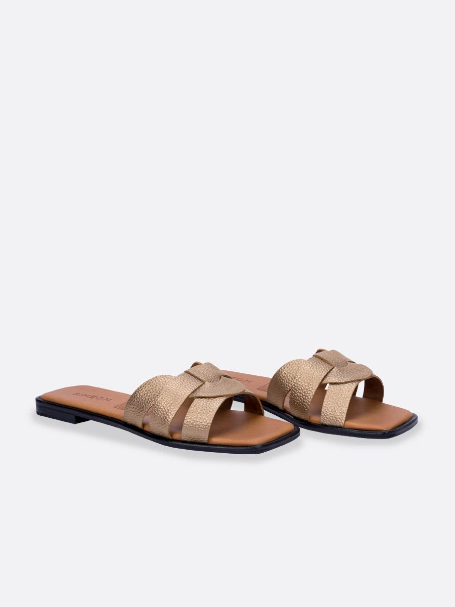 02SADY - SANDALIAS PLANAS www.simeonshoes.com